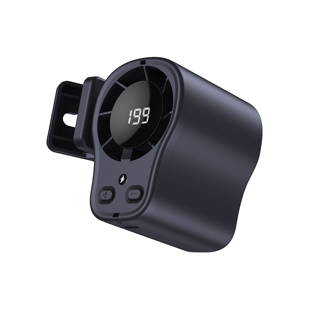 🔥50%OFF🔥Mini ventilador de alta velocidad con clip para la cintura, control de velocidad continuo multifuncional, ventilador de escritorio con clip.