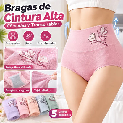 🔥【8  piezas 】【40-85kg】🔥Último día - 50% de descuento - Braguitas de algodón antibacteriano que no dejan marcas