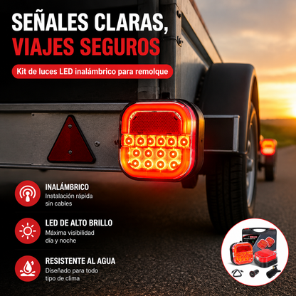 🚦【Universal 12V/24V】🚦 Luces LED para remolque de coche