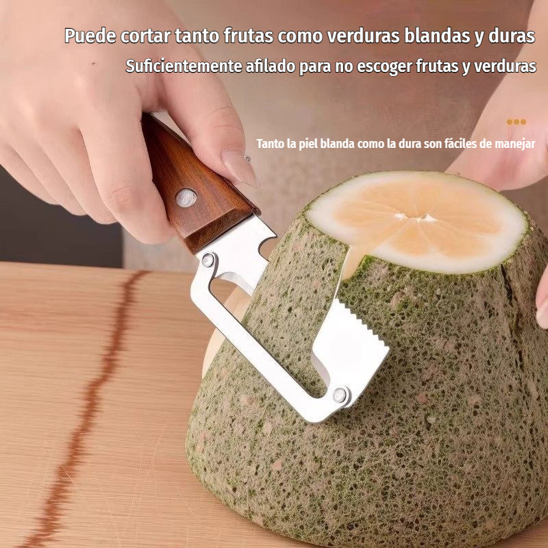💥🔥【Compre 1 y obtenga 1 gratis】💥🔪Pelador multifuncional de acero inoxidable🧅
