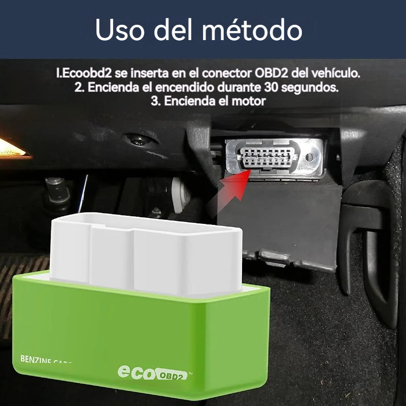 😍Cuatro por solo 24 euros.🚗🚚ECO Nitro EcoOBD2 Potenciador de Potencia para Vehículos de Gasolina y Diésel, Ahorro de Combustible