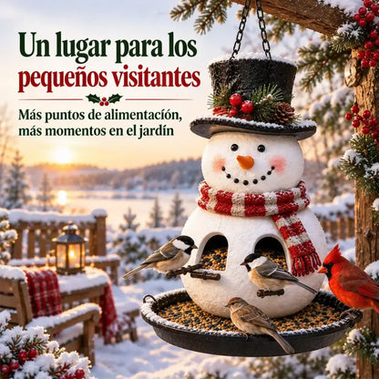 🎄🐦 Colección de comederos para pájaros navideños: comederos colgantes festivos para aves silvestres