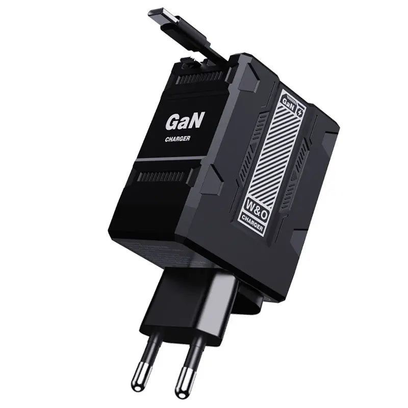⚡【Gran oferta】🔥Cargador rápido 2 en 1 de 120 W compatible con iPhone, teléfonos móviles y tabletas✅️