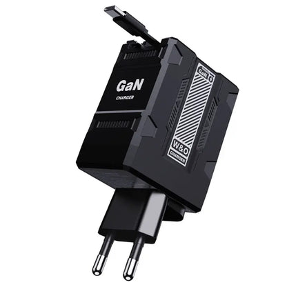 ⚡【Gran oferta】🔥Cargador rápido 2 en 1 de 120 W compatible con iPhone, teléfonos móviles y tabletas✅️