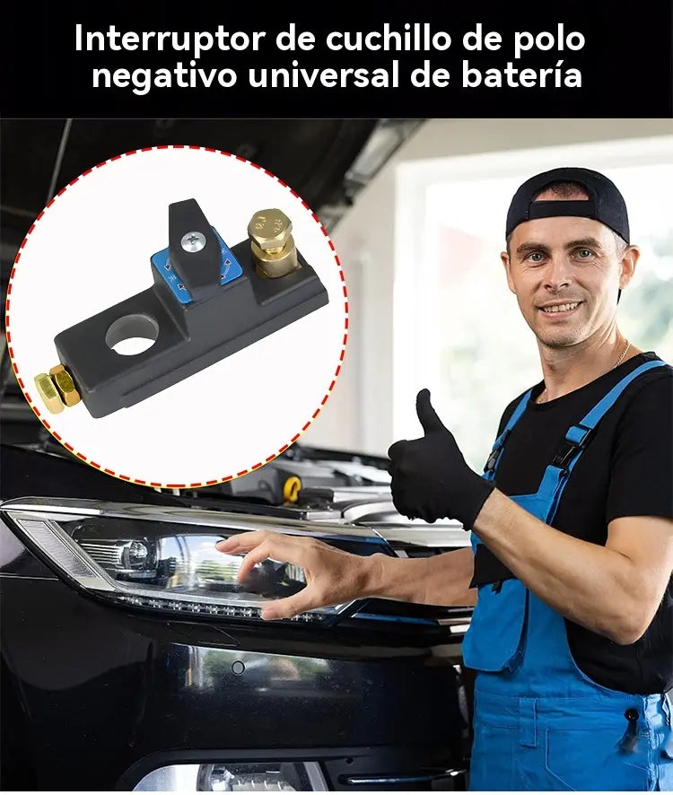 Interruptor de desconexión de batería de automóvil universal