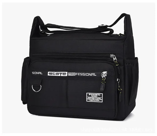 Bolso casual para hombre de gran capacidad, ligero e impermeable
