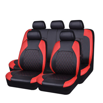 🚗Juego universal de fundas para asientos de coche de cuero suave