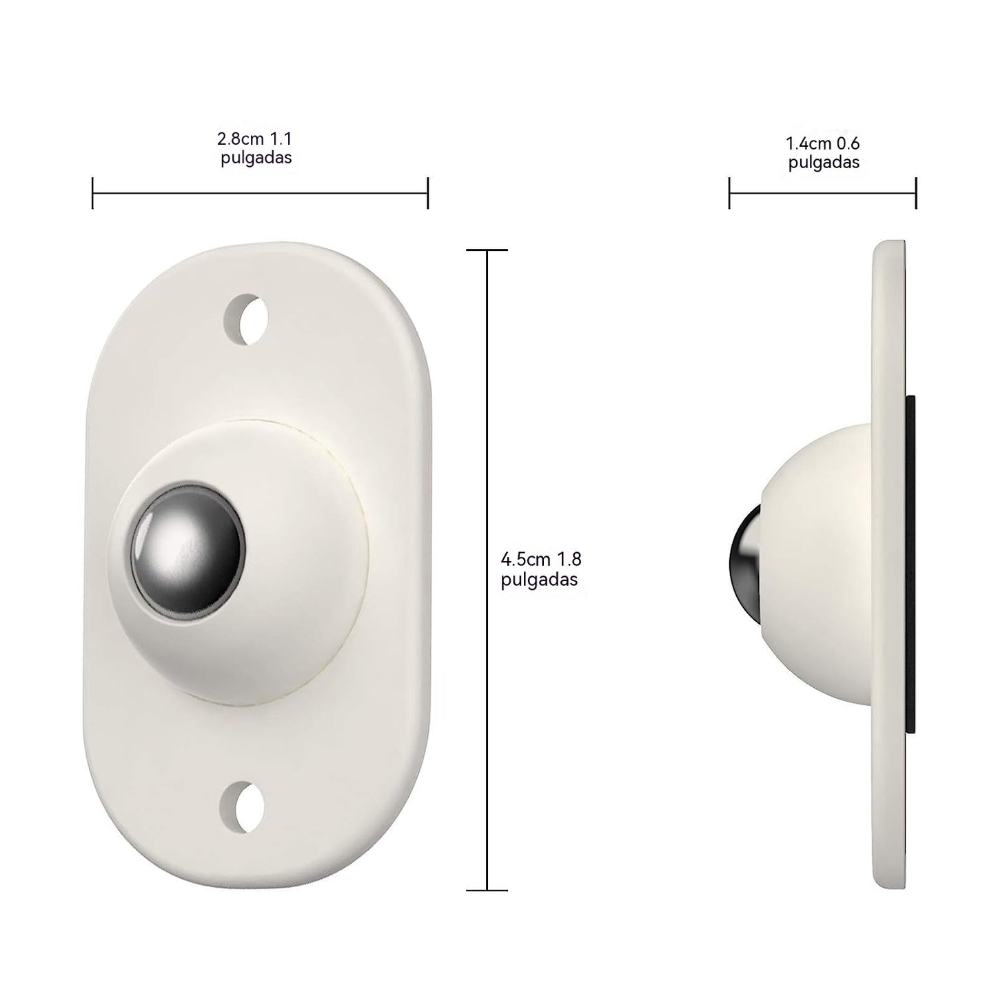 32 pieza 25 euros🏡Ruedas universales con giro de 360°