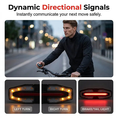 🚴Nueva bocina inalámbrica multifuncional con intermitentes a control remoto
