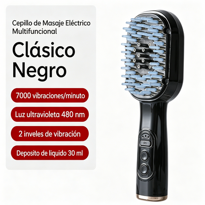 💆‍♀️Peine masajeador del cuero cabelludo, aplicador multifuncional de aceites esenciales y dispositivo para el crecimiento del cabello.
