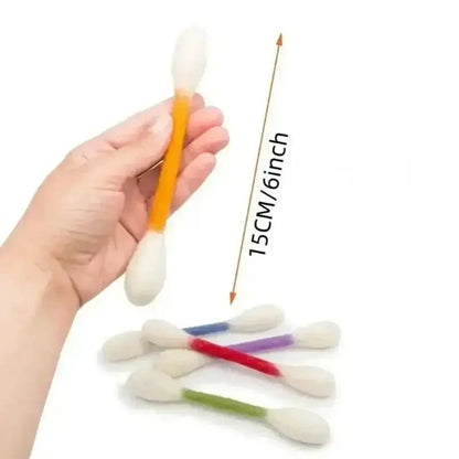 [12 piezas 27 euros]🐱 Juguete interactivo para gatos con forma de hisopo y hierba gatera