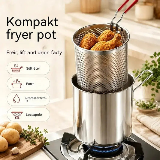 🔥 UTOLSÓ NAP! -50% | Multifunkciós fritőz 304 | Könnyű, gyors és gondtalan főzés 🍳