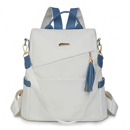 💓👜La nueva mochila de viaje de piel suave, con diseño moderno y gran capacidad, para dos usos.