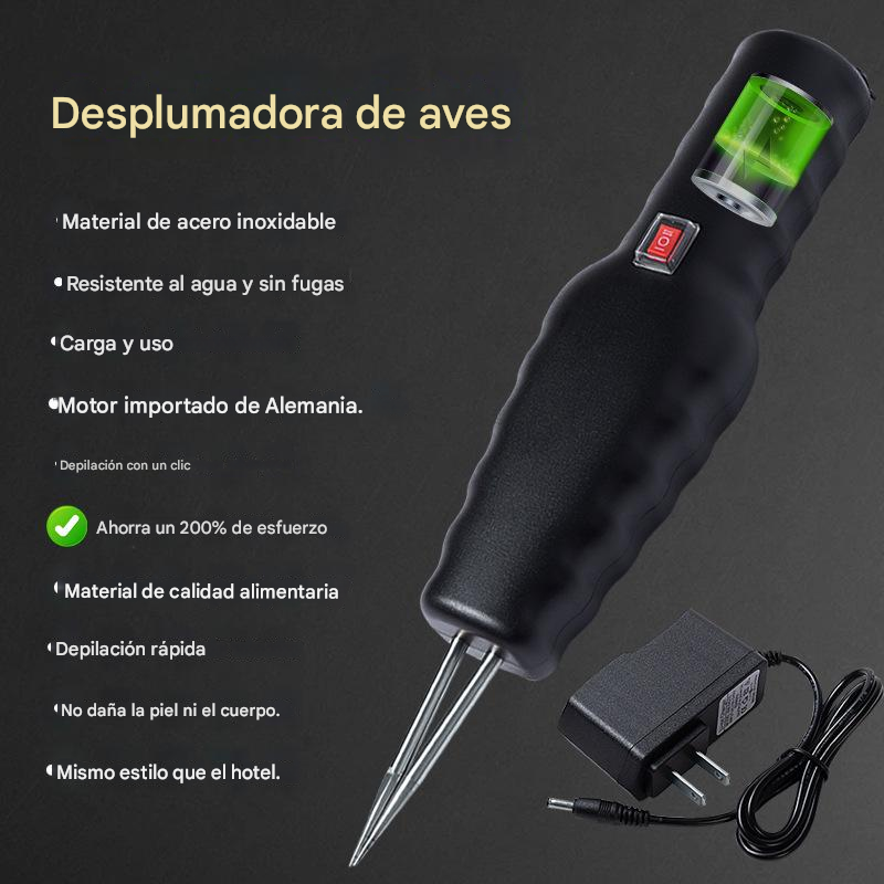 Desplumadora eléctrica para aves de corral