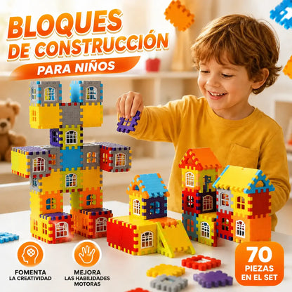 【70 piezas 24 euros】Juguetes educativos de bloques de construcción