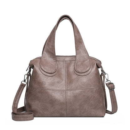 Bolso de mano para mujer 2026: piel suave, informal, versátil y de gran capacidad.