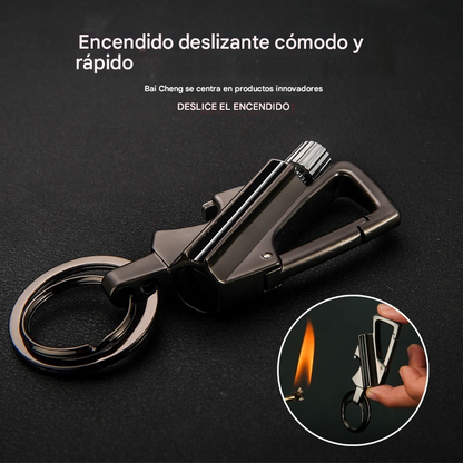 ✨Encendedor Infinity de combinación permanente con abridor de botellas y multiherramienta para llavero