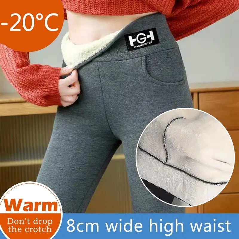 🌈🌟🔥【M-3XL】Vasson vastagított bársonyos juhgyapjúból készült felsőruházat, osztrák bársony őszi és téli leggings