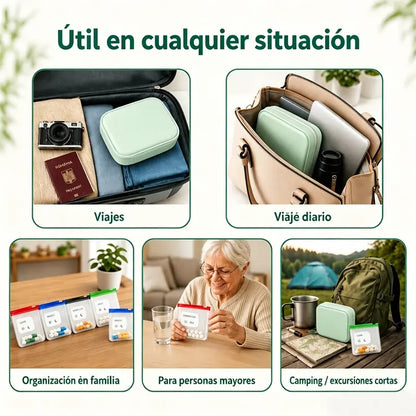 （Página 14）💊 Bolsa Impermeable para Medicamentos – Organizador Portátil para Medicinas y Accesorios, Ideal para Viajes, Hogar y Uso Diario