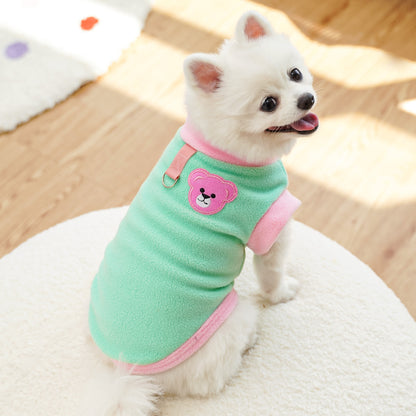 Chaquetas suaves, lindas y cálidas para perros y gatos, disponibles en dos estilos.