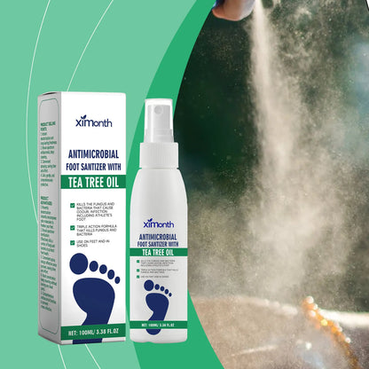 Producto para el cuidado de los pies, hidratante y perfumado.