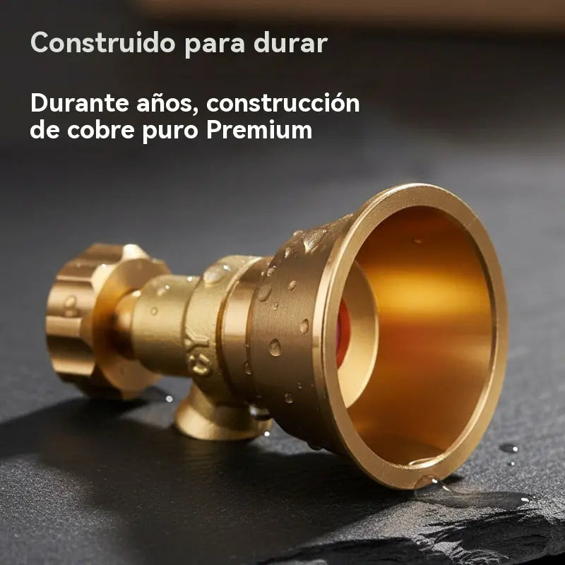 💦Boquilla de Riego Ajustable de Latón para Pulverizador Agrícola 🌾