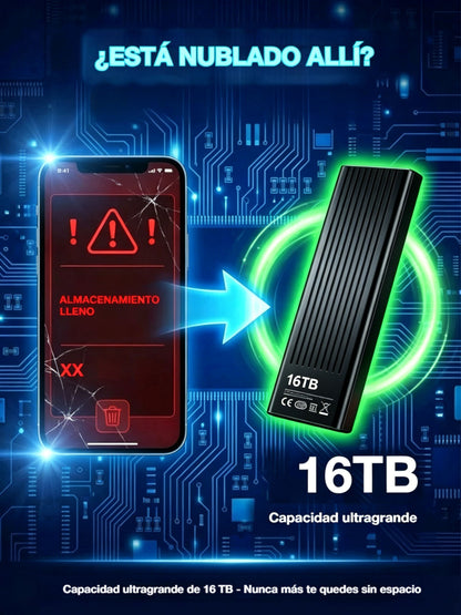 Unidad de estado sólido SSD portátil de alta velocidad