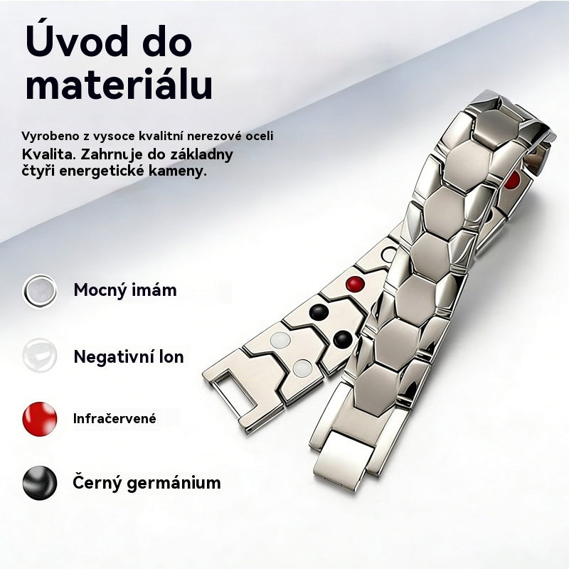 Odnímatelný magnetický náramek, stylový a univerzální