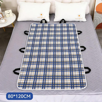 🛏️ Camilla multifuncional impermeable para traslado de pacientes: ¡5 capas de protección y asas para facilitar la transferencia! 🛡️👵