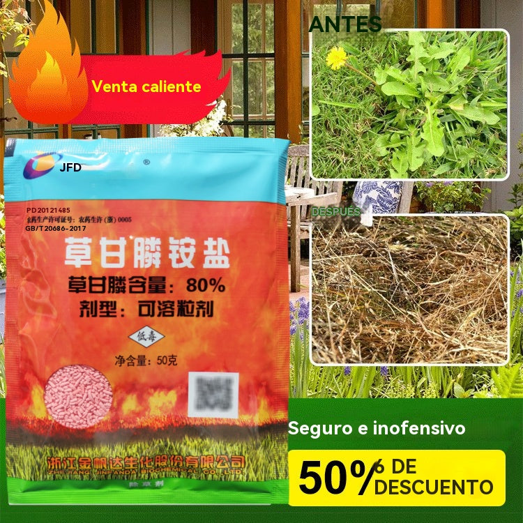 🌿【5 paquetes por 25 euros】Herbicida Jinfanda a base de glifosato🌳🌸🌱