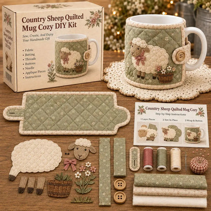 Kit creativo de bricolaje para fundas de taza de tela