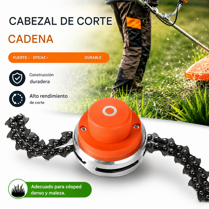 🌞¡50% de descuento! 🌿Cabezal universal para desbrozar y cortar césped: potente cabezal desbrozador adecuado para céspedes, bordes y vegetación densa.