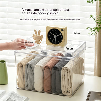 📦【3 pieza 】Bolsa de almacenamiento de plástico transparente, grande, resistente y gruesa para ropa, mudanzas y almacenamiento