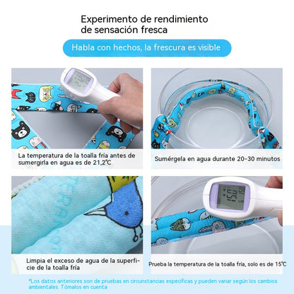🐾【3 artículos por 24 euros】🌬Bufanda refrescante de hielo para mascotas！