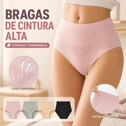 【7 piezas】 【35-82.5kg】bragas antibacterianas impermeables de cintura alta