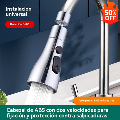 🔥【30%OFF】🚰🔥Boquilla extensora de grifo giratoria de 360°
