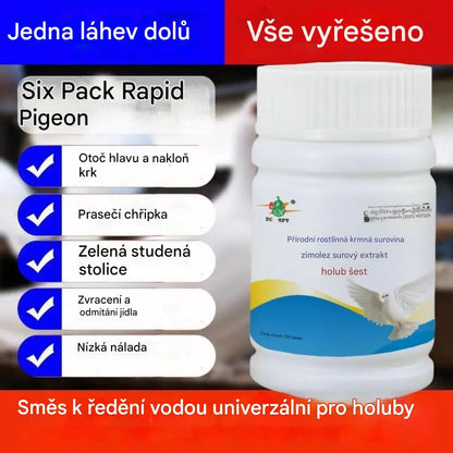 ✨【Kupte 1 a dostanete 1 zdarma】2 sady 470 Kč 🕊️🕊️100 tablet, speciální lék pro poštovní holuby, 6v1 léčba pro holuby - rychlé hojení, výrazné výsledky!
