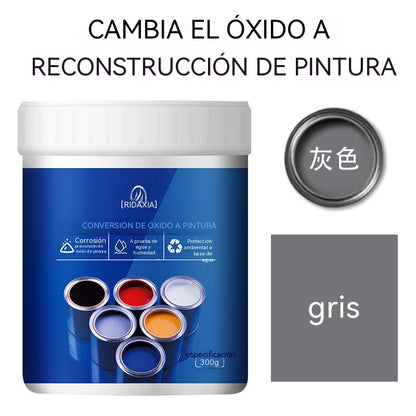 Pintura convertidora de óxido resistente a la intemperie: repara el metal oxidado (¡sin necesidad de frotar!).