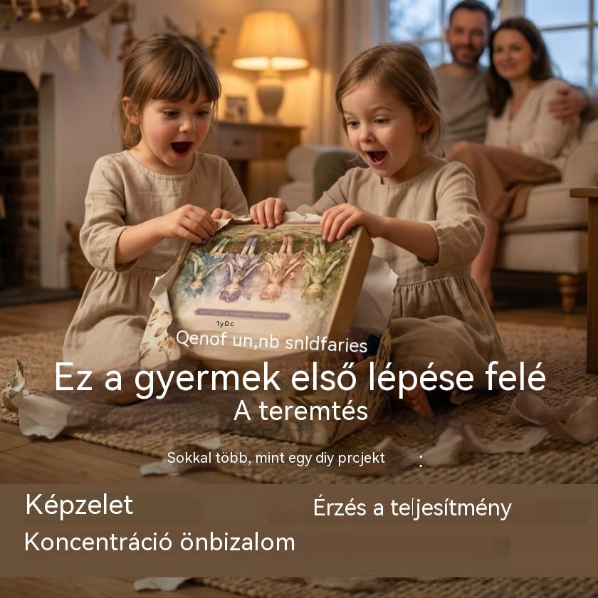 🌸50% kedvezmény - Mesebeli varrás sorozat - Saját készítésű patchwork tündérbaba készlet✨👼