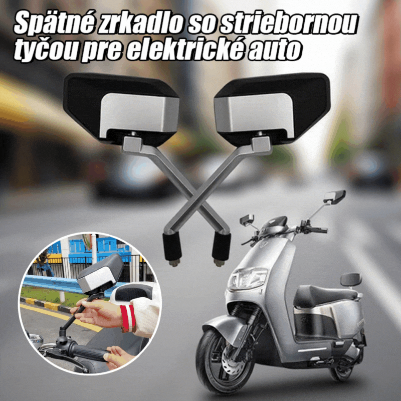 🎉1 pár za 25 eur🏍️🪞 Nastaviteľné HD spätné zrkadlo pre motocykle
