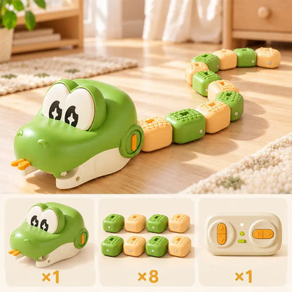 🐍🎮 Serpiente Magnética Teledirigida | Juguete Interactivo con Control Remoto para Niños