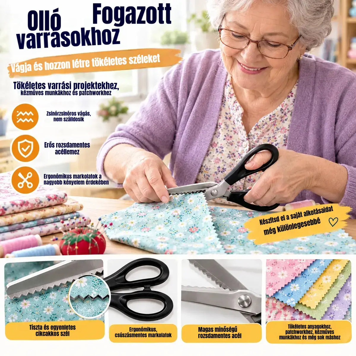【2 darab 8900 Ft】Vásárolj 1-et, kapsz 1-et ingyen Professzionális rózsaszín olló – Éles, rózsaszín olló
