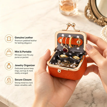 🎁【Compra 1 y llévate 1 gratis】💍👜Exquisita y compacta bolsita para joyas, ideal para guardar anillos, pendientes y otras joyas.