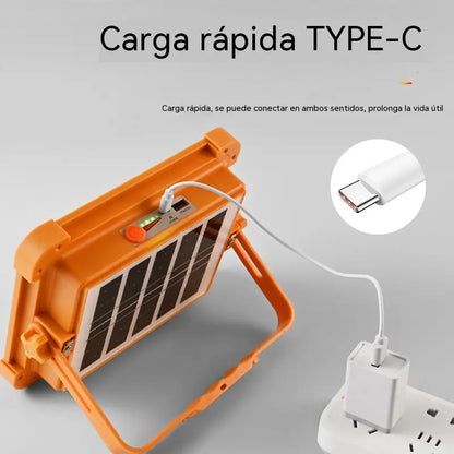 Luces solares LED recargables