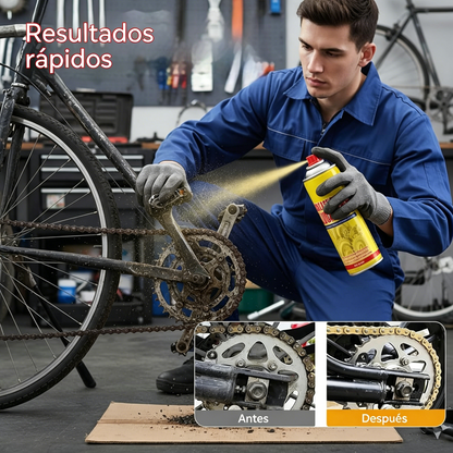 🔥【Paquete de 3 botellas】⚙️Eliminador de óxido/Spray eliminador de óxido