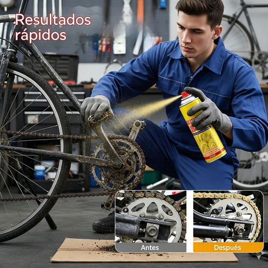 🔥【Paquete de 3 botellas】⚙️Eliminador de óxido/Spray eliminador de óxido