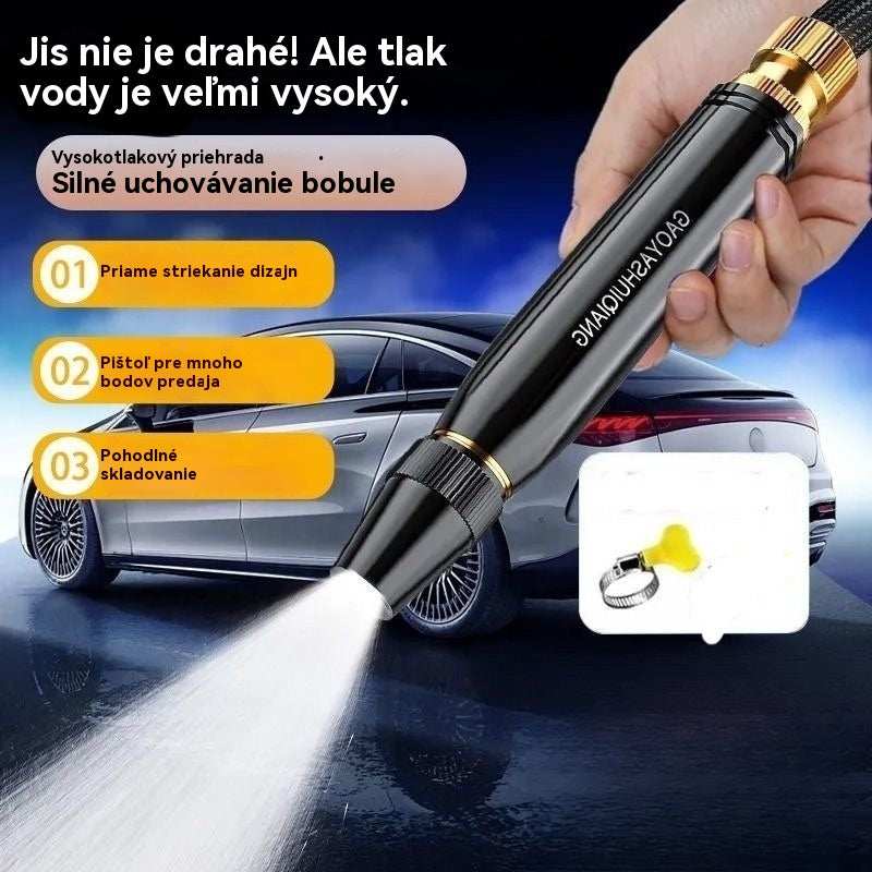💧🚗🔥Kúpte 1 a získajte 1 zadarmo🔥Nová vysokotlaková tryska na umývanie áut, univerzálna na polievanie kvetov, umývanie áut a čistenie podláh