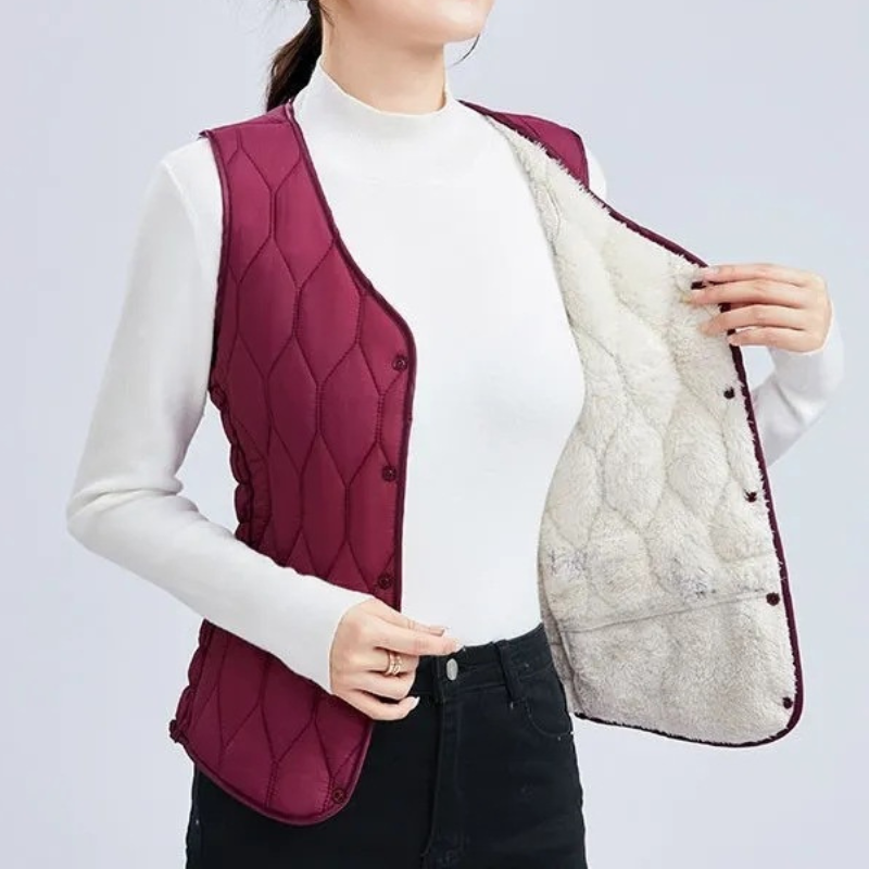 💟M-5XL🔥Novi lagani topli prsluk bez rukava za jesen i zimu