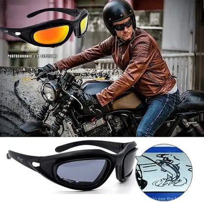 Gafas de sol polarizadas para motociclismo