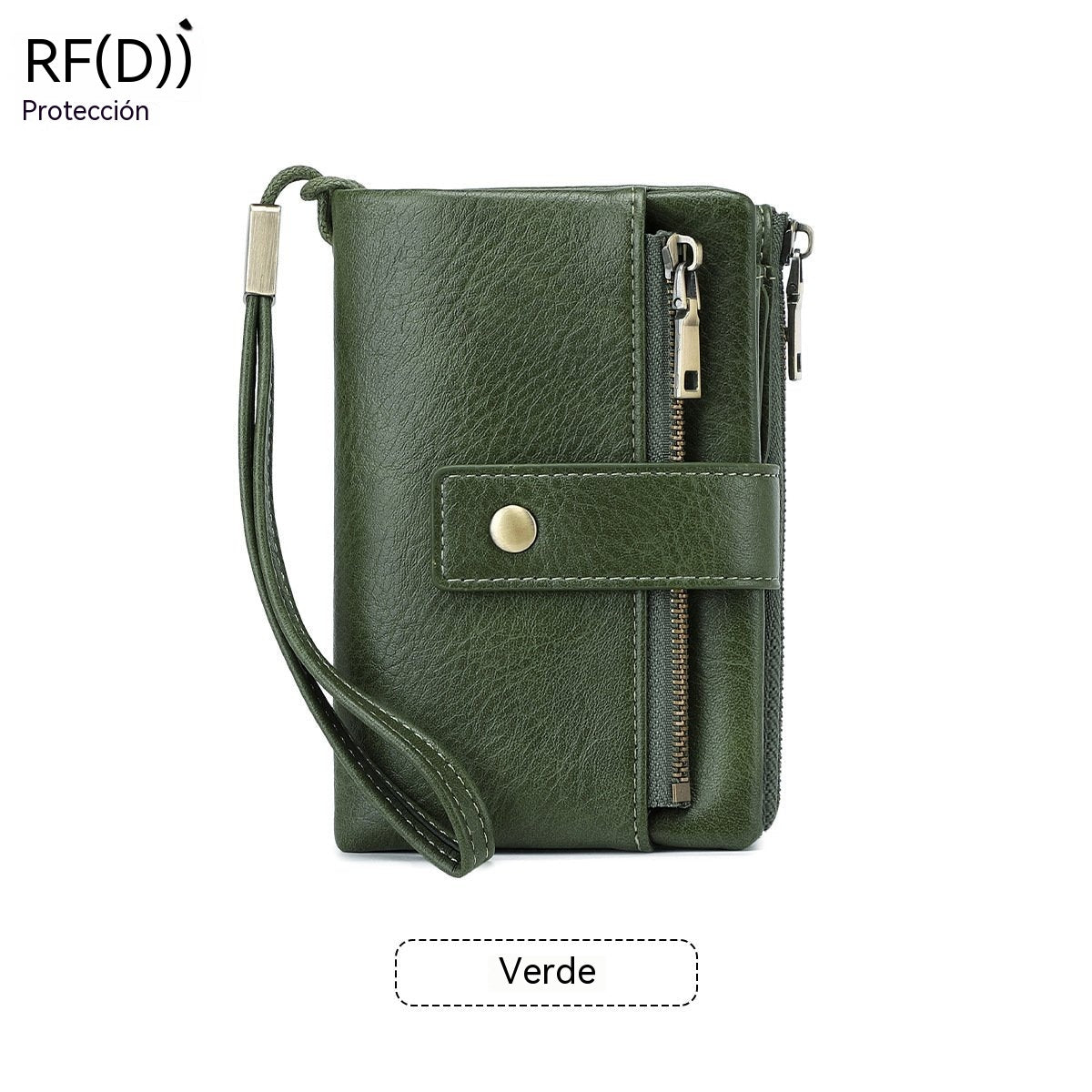 🥳¡OFERTA ESPECIAL 2026!🥳💞¡Más de 50.000 unidades vendidas!👛🛡️ ¡50% de descuento! Cartera de piel para mujer con bloqueo RFID: bloquea el robo digital. Piel suave, múltiples compartimentos. Segura y elegante. 👜💳